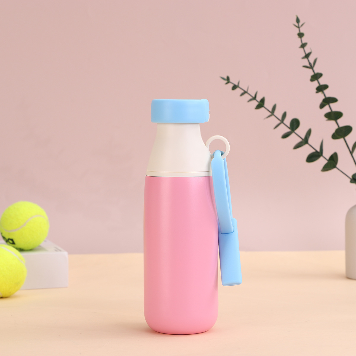 Neue, hochwertige Dopamin-Trinkflasche mit zwei Trinkfunktionen, großes Fassungsvermögen, tragbar, isolierter Becher für Schülerinnen und Schüler_voghion.com