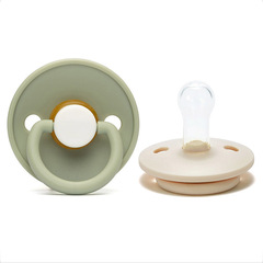 最新の人気卸売り赤ちゃんが乳首をなだめる超ソフト安眠型食品級平頭シリコン赤ちゃん乳首歯ぎしり