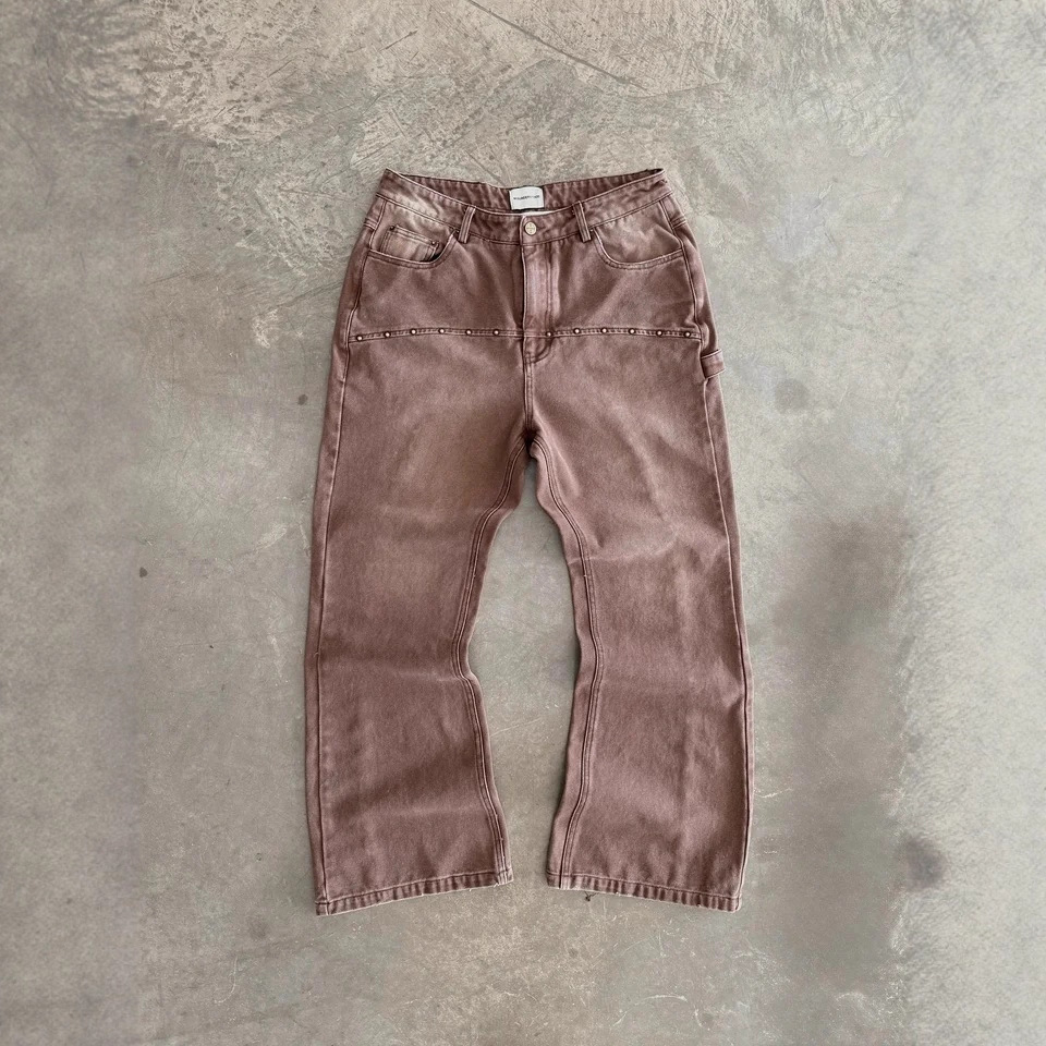 Europa y América de moda transfronteriza y2k personalidad callejera hip-hop americano jeans casual pantalon