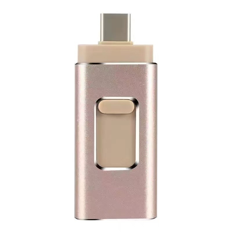 Apple Android 大容量 128G USB フラッシュドライブに適したクロスボーダー卸売フォーインワン多機能コンピュータ携帯電話 USB フラッシュドライブ|undefined