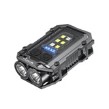 Дорожный маленький супер яркий мигающий сильный магнит, фонарь