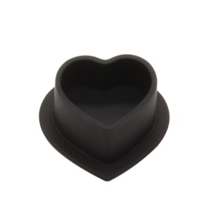 Tattoo Silicone Color Cup Does Not Damage the Needle, Thickened Soft Pigment Cup, New Heart-Shaped Color Base Tattoo Cup