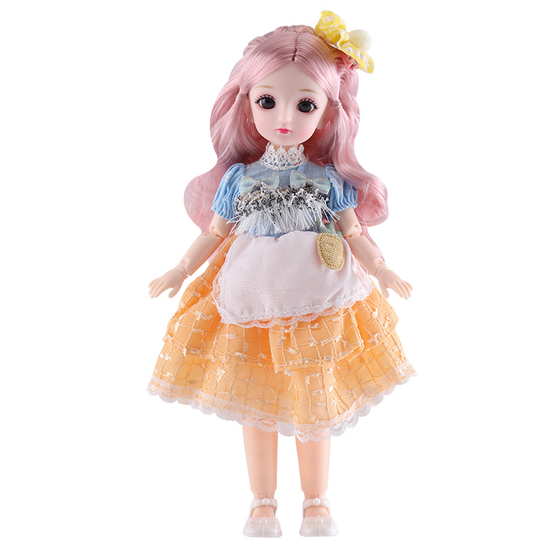 Poppenprinsessenset van 30 cm met 23 beweegbare gewrichten, BJD-aankleedpop op schaal 1/6, kinderspeelgoedcadeau, groothandel_voghion.com