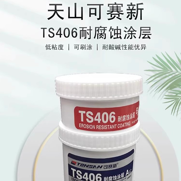 天山可赛新TS406耐腐蚀涂层工业修补耐酸碱性能优异修补剂500G