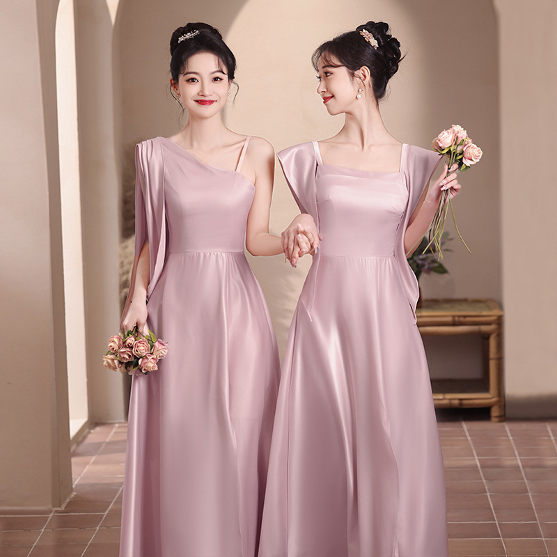 Fuchsia bridesmaid dress