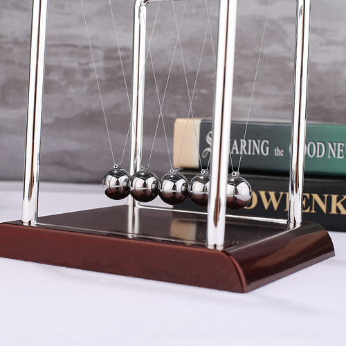 Large, medium and small square Newton's pendulum billiard ball bumper ball office desk decoration furnishings physical model home furnishings