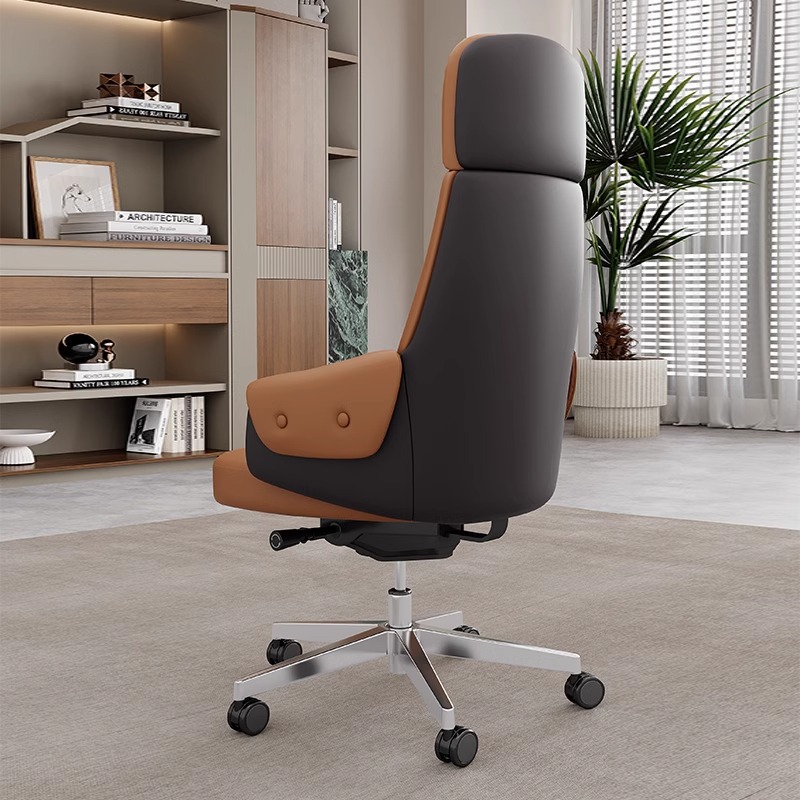 Silla de oficina de moda moderna silla de presidente silla giratoria silla multifuncional silla de computadora simple y cómoda para acostarse