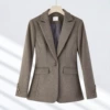 Colored classic suit jacket