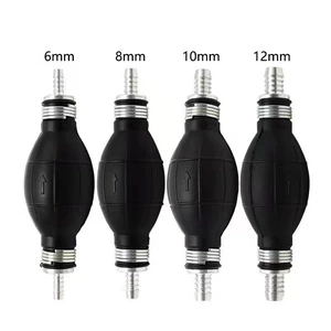 Car Fuel Pump Spherical Manual Oil Pump Hose Connection Manual Hand Pump Hand-Pressed Oil Change Pump 6-12mm Rubber Pump