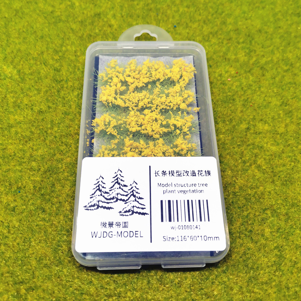 Simulation Flower Pocket Pocket Pocket Pocket Series Scene Model Scene Military Sand Table Material
