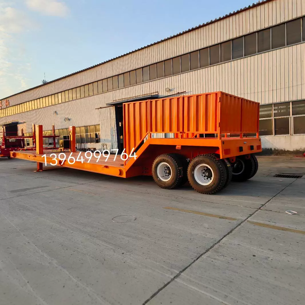 Наземный прицеп Генератор прицеп Казарма прицеп Низкоплоский полуприцеп
