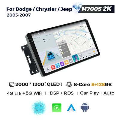 Suitable for Chrysler DVD Navigation - m700s-2k-8128-eight-core-full-network