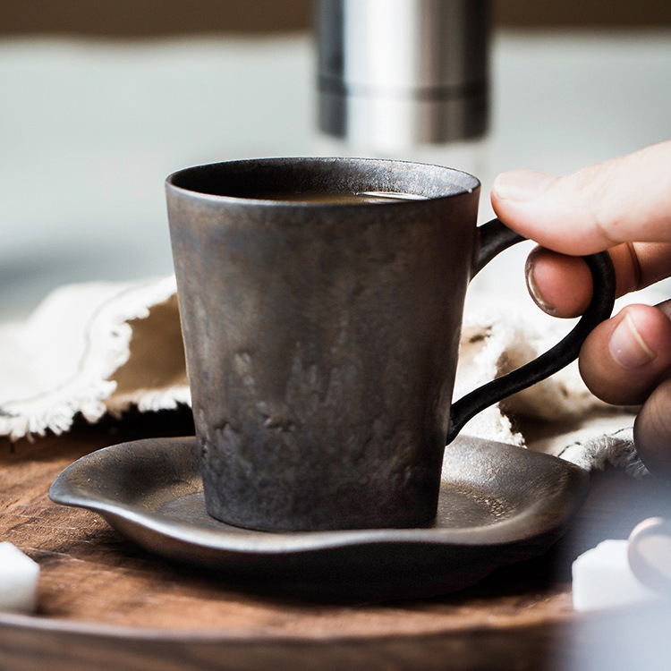 Cross -border dedicated to Nordic Coffee Cup Retro Rust Celestial…