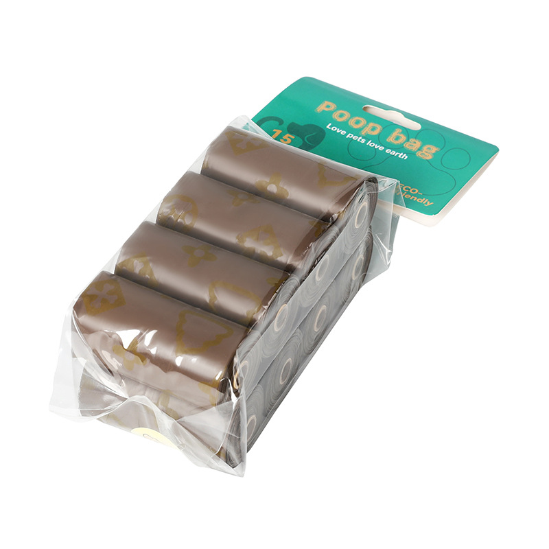 Bolsa de arena para gatos con sabor a café, bolsa de basura para perros desechable, bolsa para recoger heces, bolsa para recoger heces, bolsa de basura para mascotas