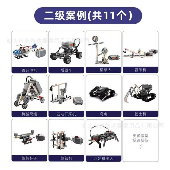 Robot Grade One or Two Examination suit National Youth Electronics Association Examination Equipment Electric Assembled Building Blocks
