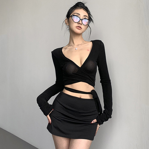 American yoga skirt and pants for women 2025 new summer anti-exposure skirt to make you look slim and versatile hip-covered skirt sports skirt