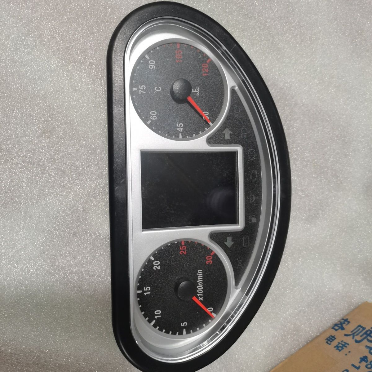 金大丰3行农用收割机配件:仪表总成24V100401-CAN/100405通用原厂