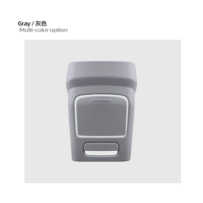 Pads, Modified Car Accessories — Chair back anti-kick pad - 25-models-of-zekrypton-7x-rear-anti-kick-cover-abs-leather-model-gray
