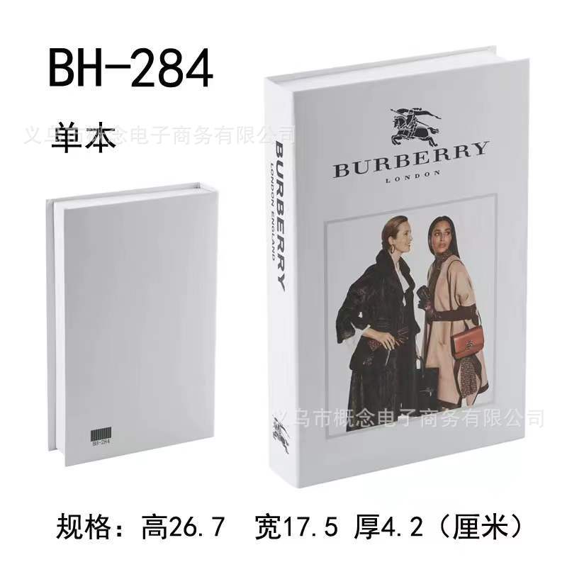 Nordic moderno libro falso plegable Inglés simulación libro accesorios de decoración libro Hotel hogar suave decoración libro