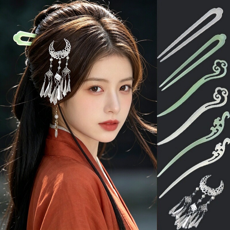 Factory direct imitation Yuqing cold Han clothing hair accessories Warring States robe photo styling hairpin Wei Jin wind hair comb headdress Factory direct imitation Yuqing cold Han clothing hair accessories Warring States robe photo styling hairpin Wei Jin wind hair comb headdress