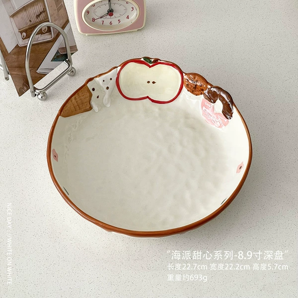 Shanghai Sweetheart Series-8.9-inch deep plate