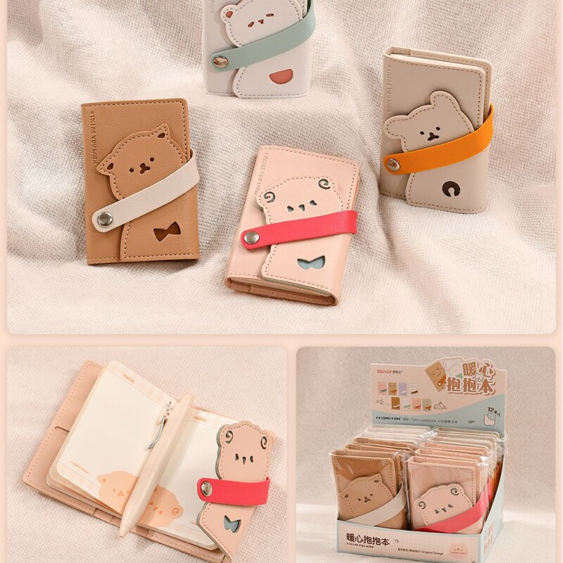 Cute Pocket Notebook, Portable Travel Stamp Collection, Small Notebook, Mini High-Looking Diary