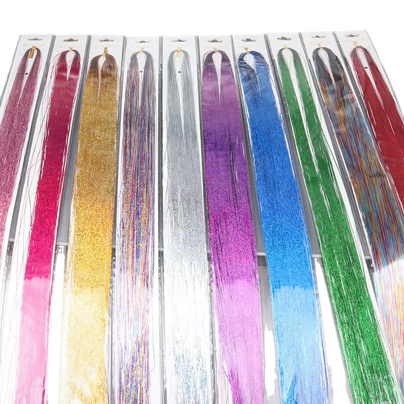 Cuerda de color de cabello trenzado para niños, hilo de cabello dorado, trenza sucia, cuerda para la cabeza, hilo de seda colorido brillante, cuerda para el cabello, tocado dulce y fresco para adultos
