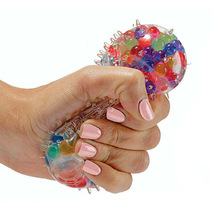 创意减压带刺彩色水珠球捏捏乐挤压发泄解压新奇整蛊儿童玩具礼物