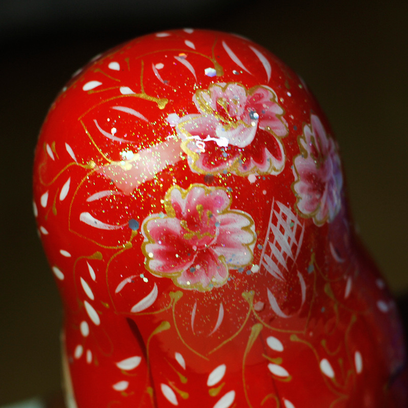 Painted Russian Matryoshka Doll 10 Layers Harbin Manzhouli Tourist Crafts Ornaments Birthday Commemorative Gift