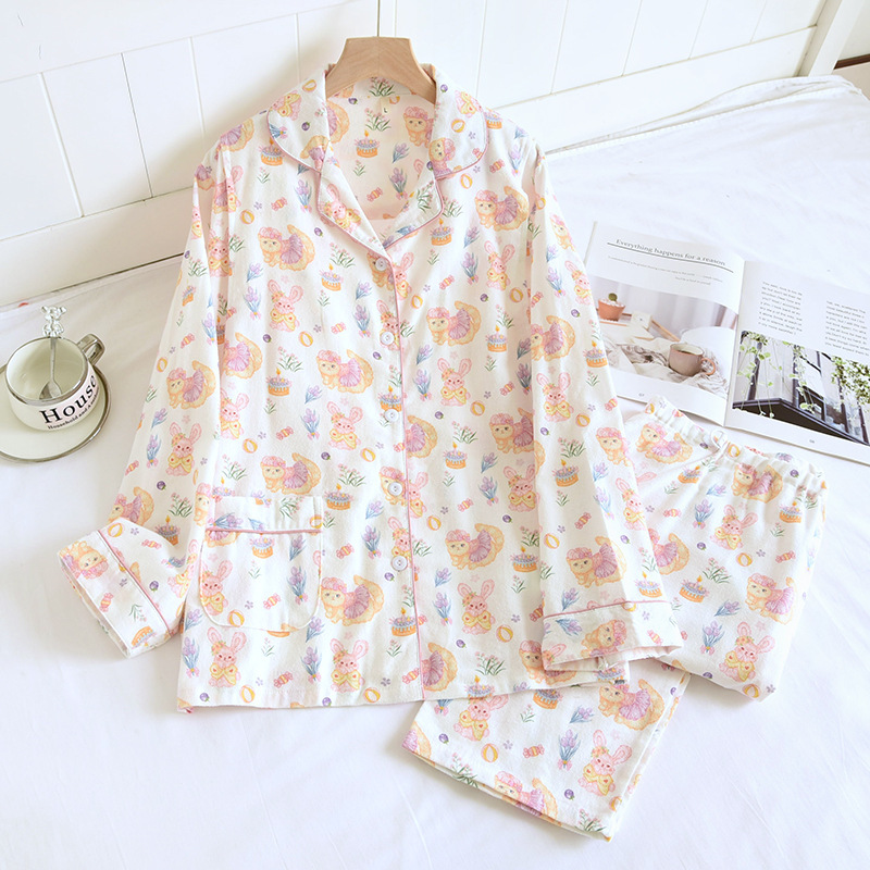 A variety of monthly clothing spring and autumn cotton postpartum nursing lactation suit sanding pregnant women pajamas autumn set wholesale A variety of monthly clothing spring and autumn cotton postpartum nursing lactation suit sanding pregnant women pajamas autumn set wholesale