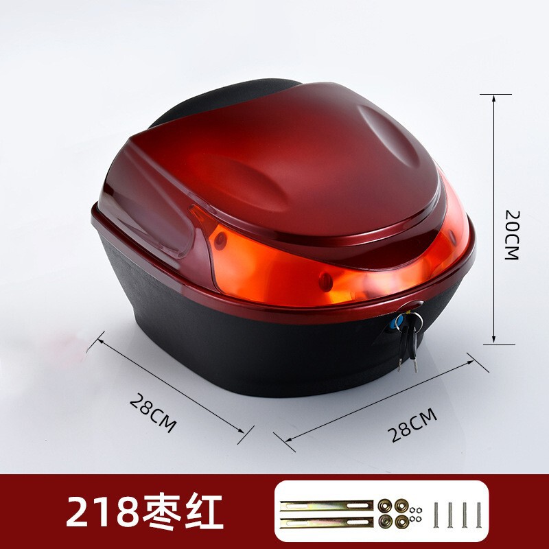 カスタマイズされたオートバイのトランク、電気自動車のトランク、バッテリー車の収納ボックス、電気収納ボックス、大容量のトランク|undefined