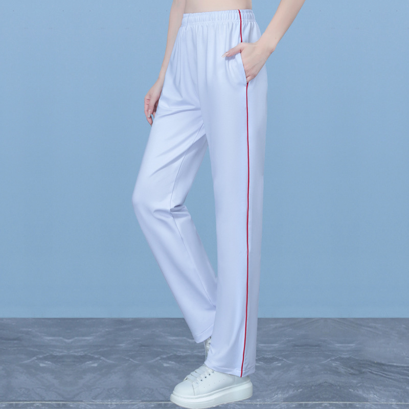 女性用の春と秋の6XLの大きいサイズのゆったりとした中年母親のためのハイメイドのハイウエストカジュアルスポーツパンツ、スクエアダンスパンツをまとめて購入できます。|undefined
