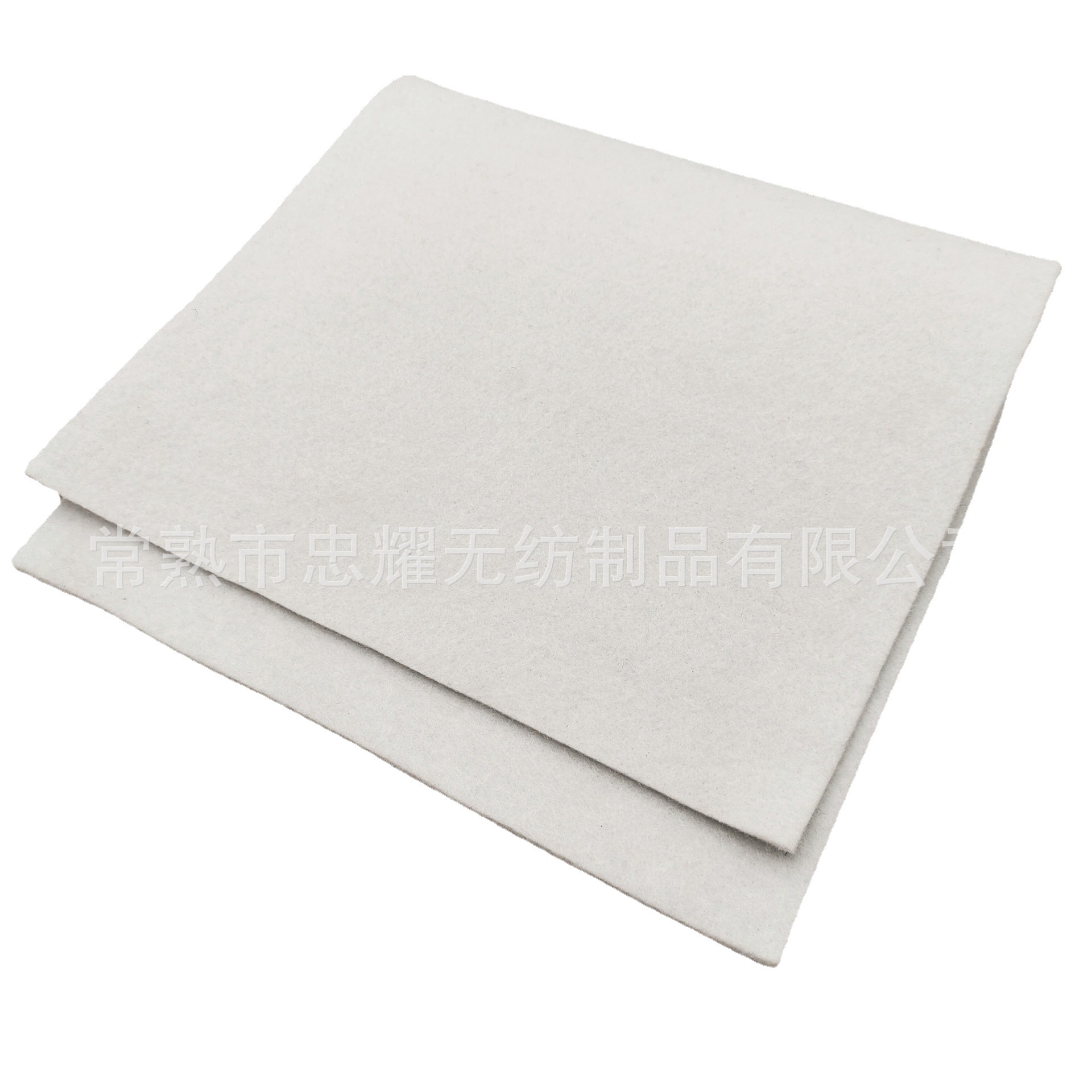 厂家生产热压针刺无纺布 量大优惠 质量保障 2mm3mm5mm针刺布加硬