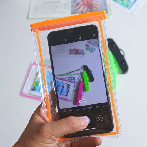 Waterproof Phone Bag for Swimming with LED Light, Touch Screen, Underwater Shooting, Rafting, Outdoor Activities in 2024