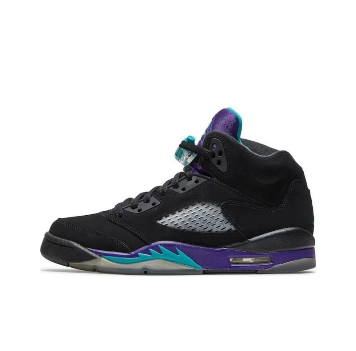 Pedidos de comercio exterior de fábrica de zapatos Putian AJ5 zapatos de baloncesto Liuchuan arce negro y blanco alas de cicada Jiao5 zapatillas de amortiguación de aire image 30
