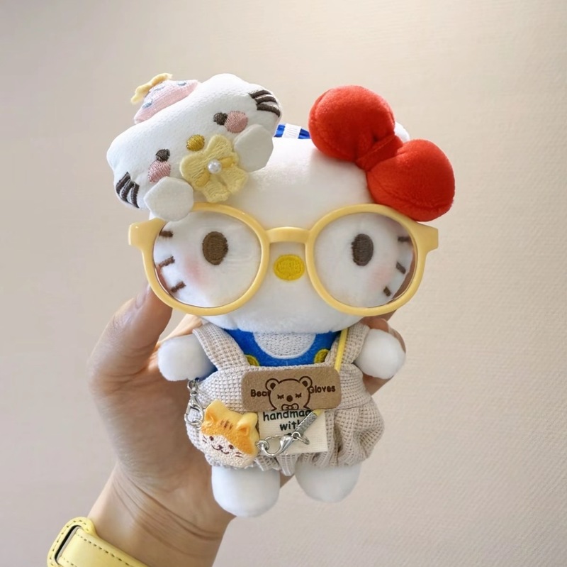 正版经典KT凯蒂猫背包包挂件卡通可爱hellokitty钥匙扣毛绒玩偶女|undefined