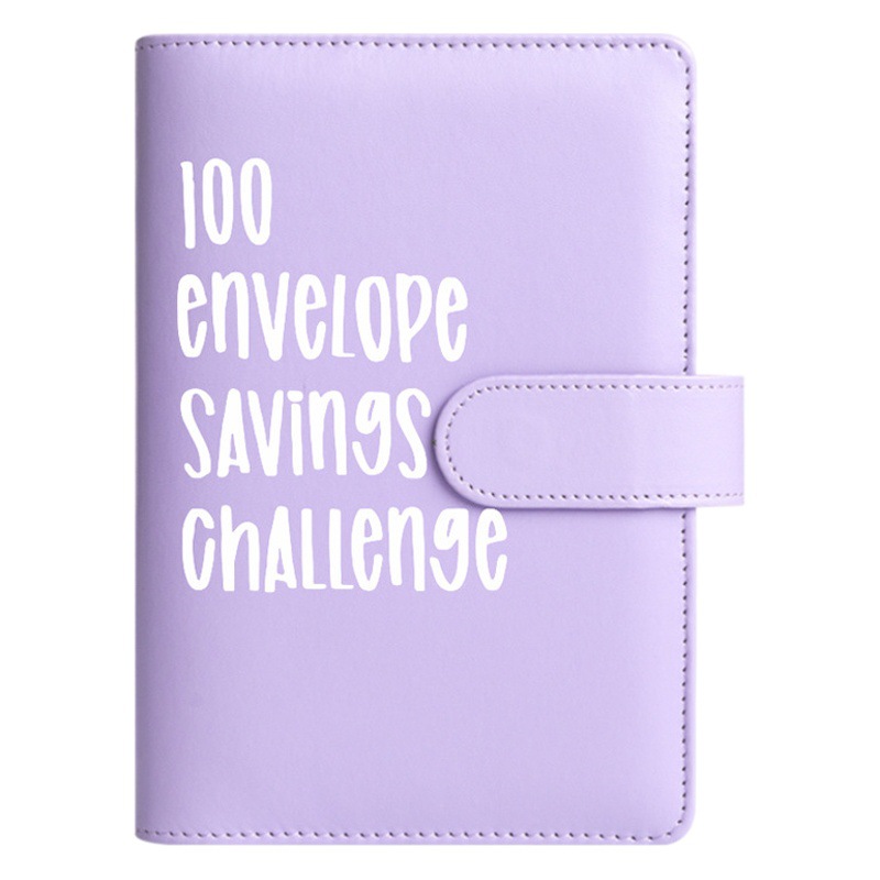 100 Sobre Desafío Cuaderno de hojas sueltas pareja Desafío evento efectivo Cuaderno DE PRESUPUESTO DE sobre