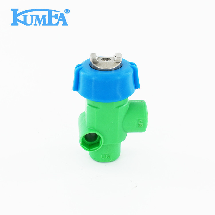 4分十字塑料加湿喷头可调喷雾降尘加湿喷嘴 工地雾化除尘降温喷头