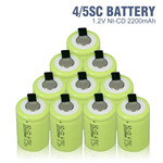 4/5SC镍氢可充电电池1.2V  2200MAH带焊片电钻螺丝刀电动工具电池