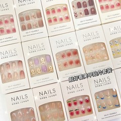 Summer and autumn wearable nail patches new jelly glue fake nail patches Xiaohongshu nail patches wearable nails