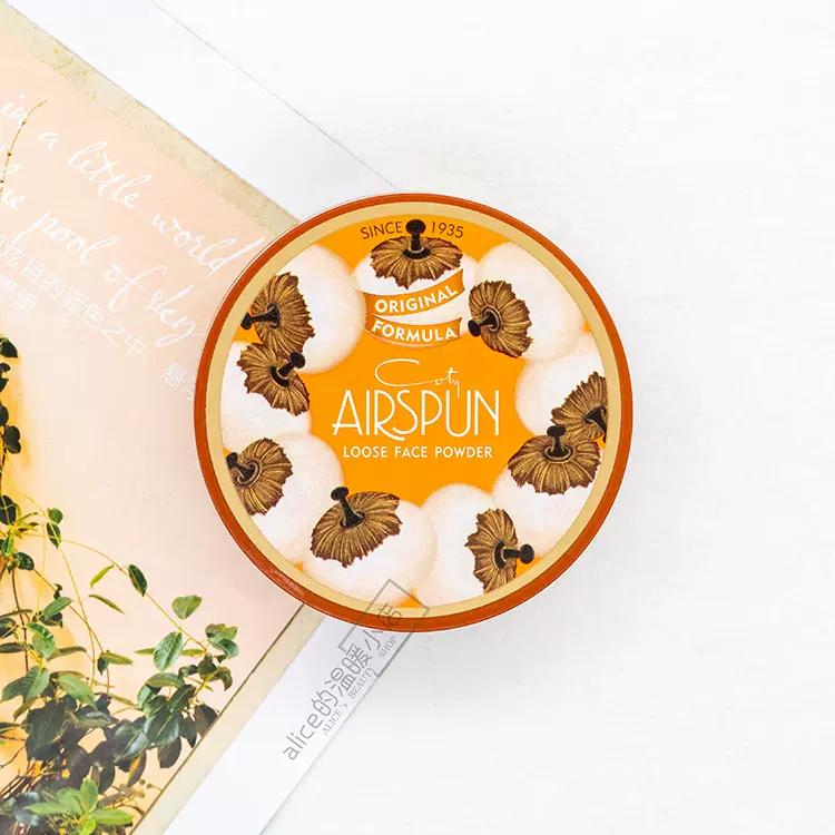 Tati推荐北美COTY Airspun Loose Face Powder定妆散粉蜜粉