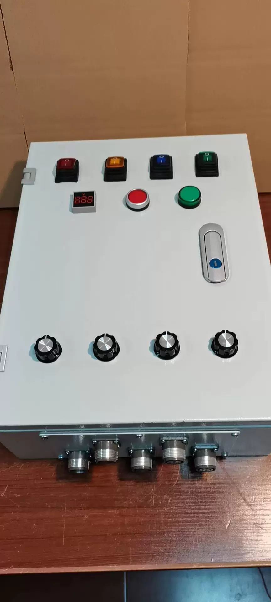 智能振动器控制箱高频振动棒设备安装加气砖气泡整理机