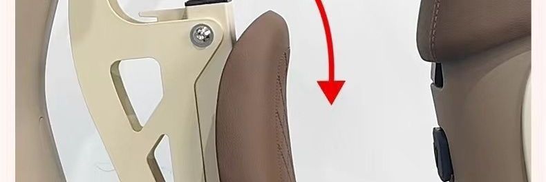 Baby electric vehicle compatible foldable safety seat, front-mounted child seat suitable for Yadea and Aima, default cotton option