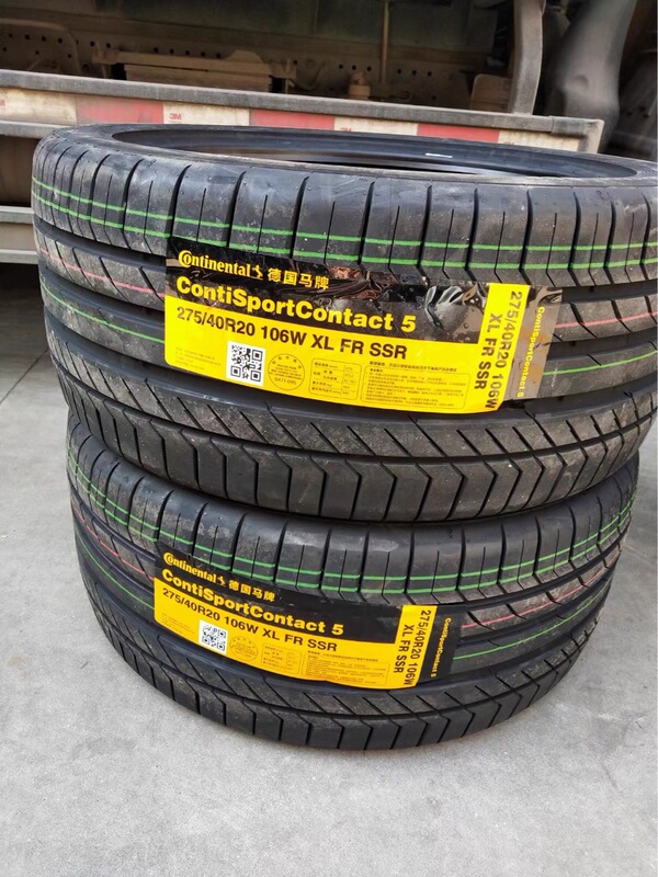 Brand New German Continental Run-Flat Tires 315/35R20 110W 275/40R20 Ssr Suitable for Bmw X5X6