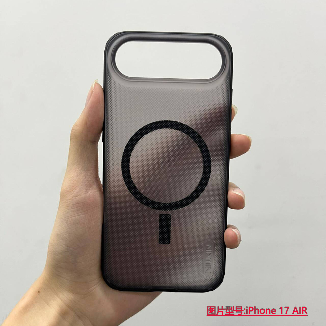 Ốp từ tính - iPhone Air Trong đen