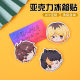 Cute Volleyball Junior Card Brick Ornaments Rocking Music Customized Internet Celebrous Cartoon Students Acrylic Card Brick DIY Customized