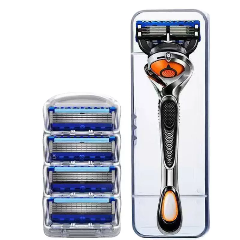 Commonly used for Gillette Feng Yinzhishun manual shaver wind speed blade men's five-layer knife head scraping