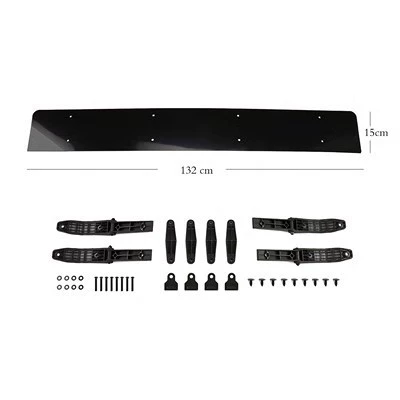 car roof spoiler, roof: Spoiler - 132cm-no-drilling-required