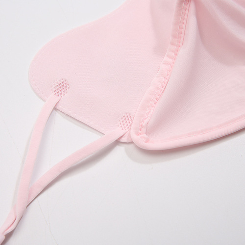 Summer sun protection thin ice silk eye corner protection women's eye corner full face opening ice silk breathable eye corner protection mask