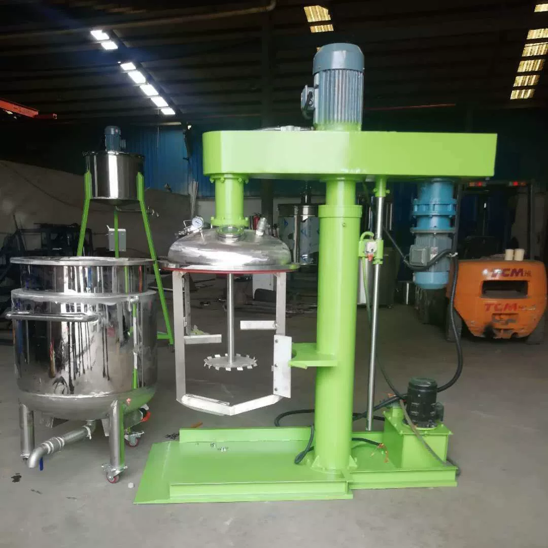 Взрывобезопасная краска гидравлический подъемный и децентрализованный станок Электрический смеситель из нержавеющей стали эмульсионный гомогенизатор переменной частоты